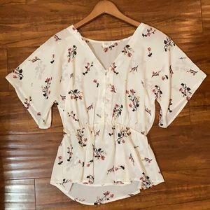 Gauzy blouse